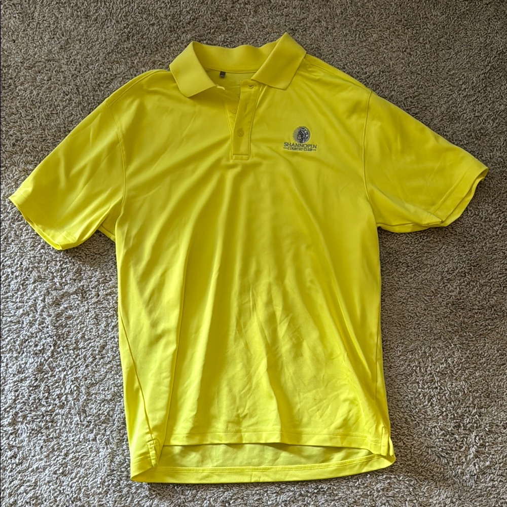 Under Armour Men's Yellow Polo Shirt